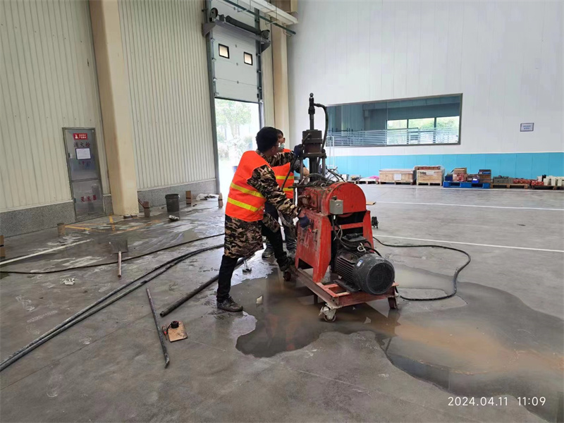 封丘厂房地面下沉塌陷注浆加固施工